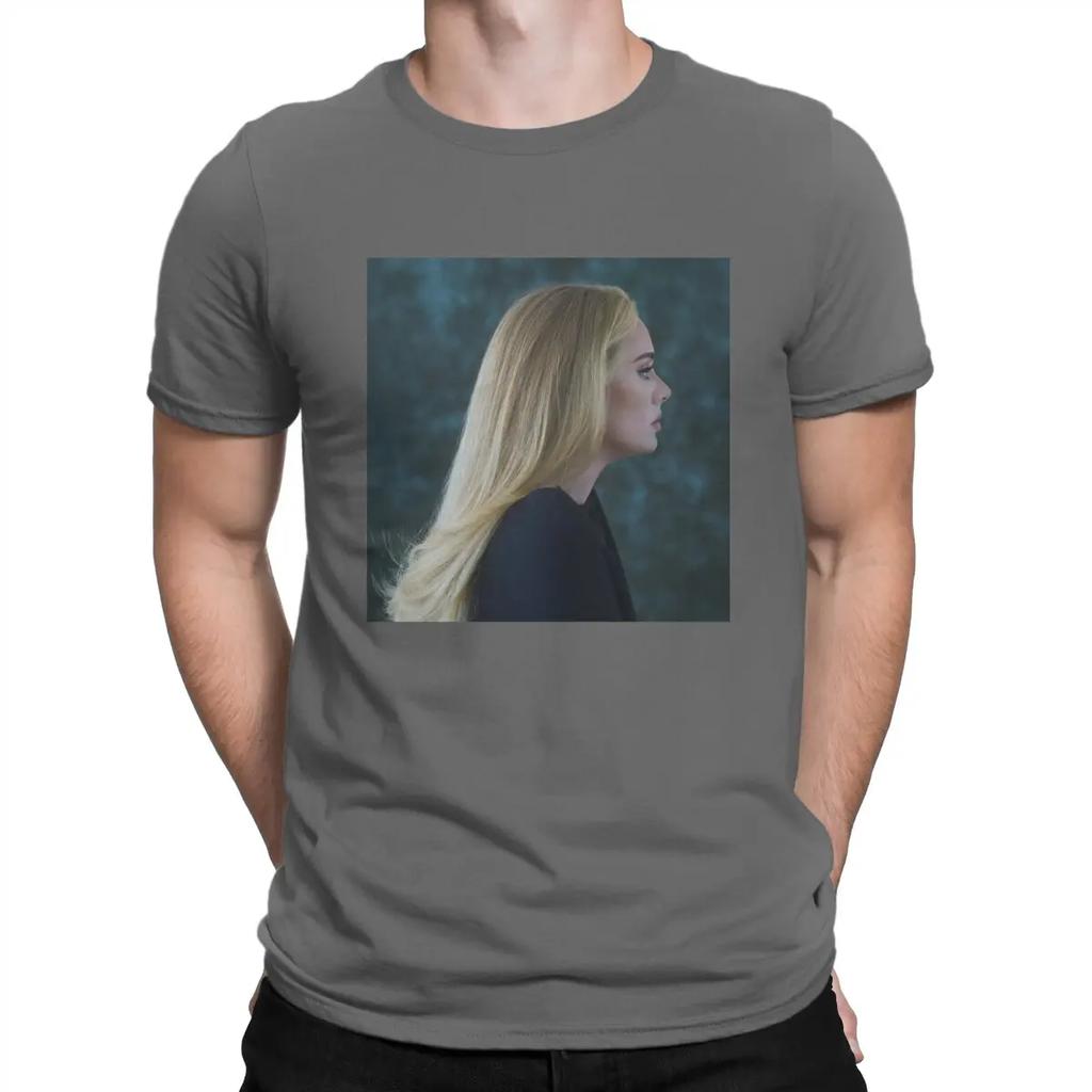 30 Pop Music T-Shirt Men A-Adele Singer Casual Cotton Tee Shirt Crew Neck Short Sleeve T Shirt Summer Clothing