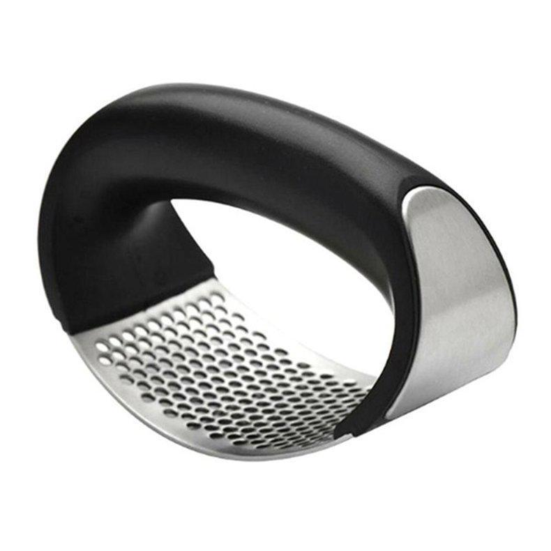 Многофункциональный ручной пресс для чеснока, изогнутый измельчитель для чеснока, измельчитель, пресс для чеснока из нержавеющей стали