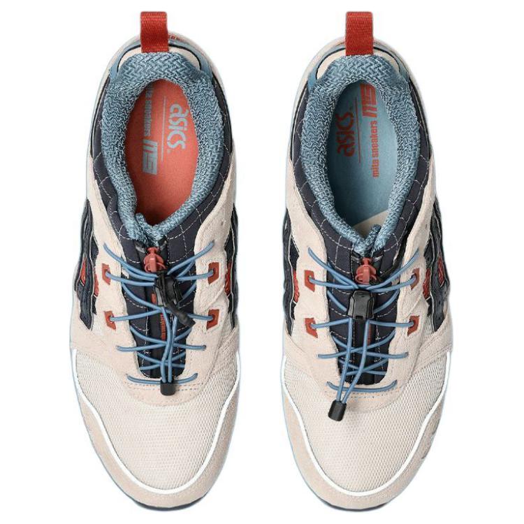 KEBOZ x mita x ASICS Gel Lyte 3 OG Taito Унисекс Кроссовки Кремовый Миндально-Персиковый Темно-синий 1201B030-700