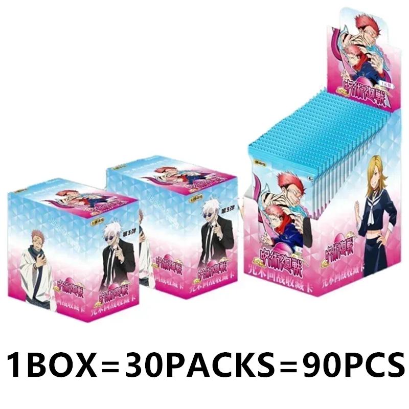 Jujutsu Kaisen Card Warlock Cards Gojo Satoru Fushiguro Megumi Itadori Yuji Cards Anime Peripheral Collection Cards Toy Gift