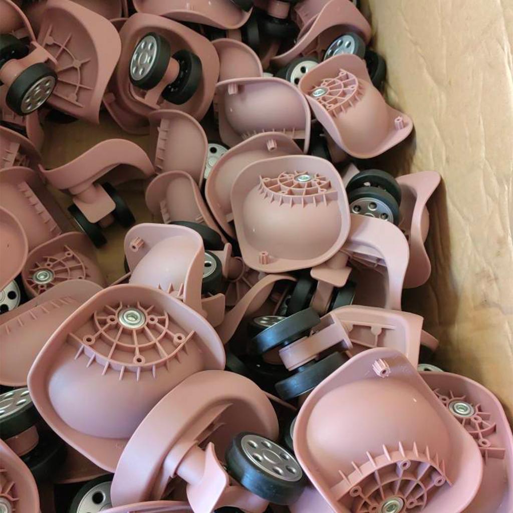 Колеса для багажа Колеса для замены багажа Двухрядные колеса для багажа Удобный чемодан на колесиках Левые и правые поворотные колеса