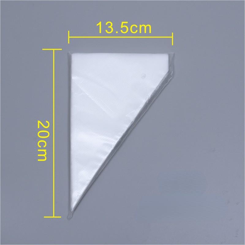 Набор из 100 шт. Одноразовый кондитерский мешок Упаковка для выпечки Кондитерское оборудование Аксессуары для выпечки Формы для выпечки Масляный торт Инструменты для шелковых цветов