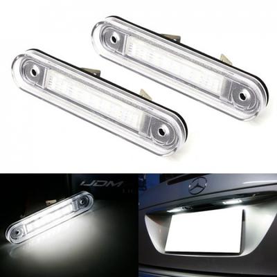 Светодиодные фонари подсветки номерного знака OE-Fit 3W для Mercedes W124 W201 E, W202 C-Class