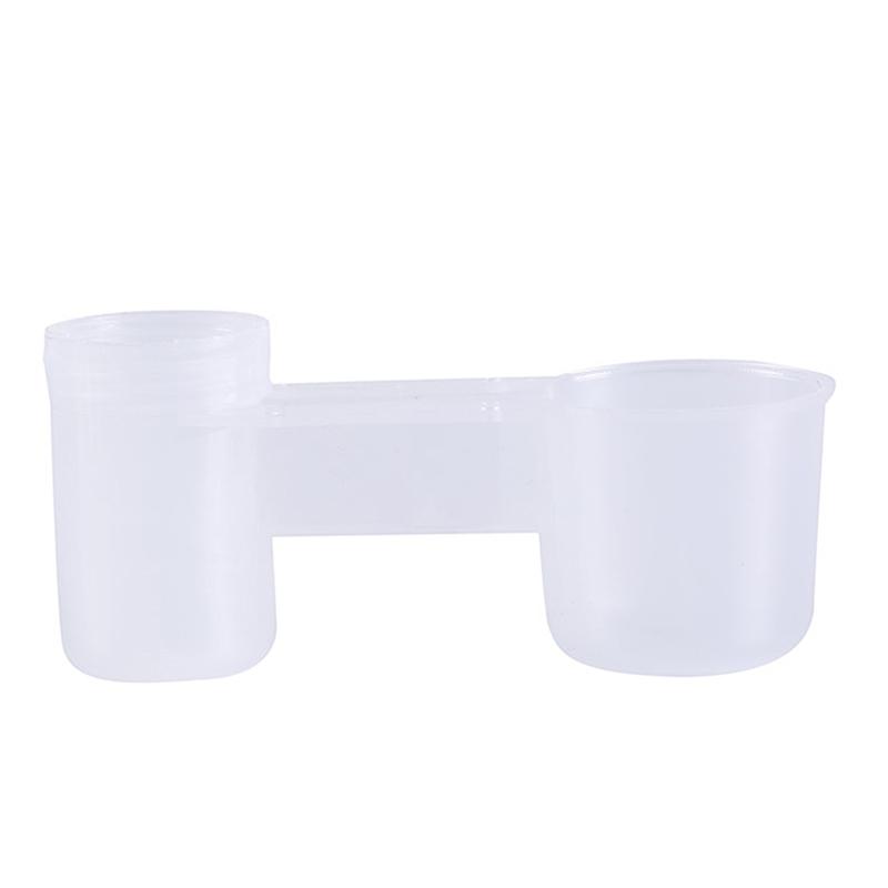 Пластиковая поилка для домашних животных, птиц, кормушка, бутылка для воды, чашка для кошек, кур, голубей, попугаев, хомяков, двойная насадка для воды, руководство для семейного сада