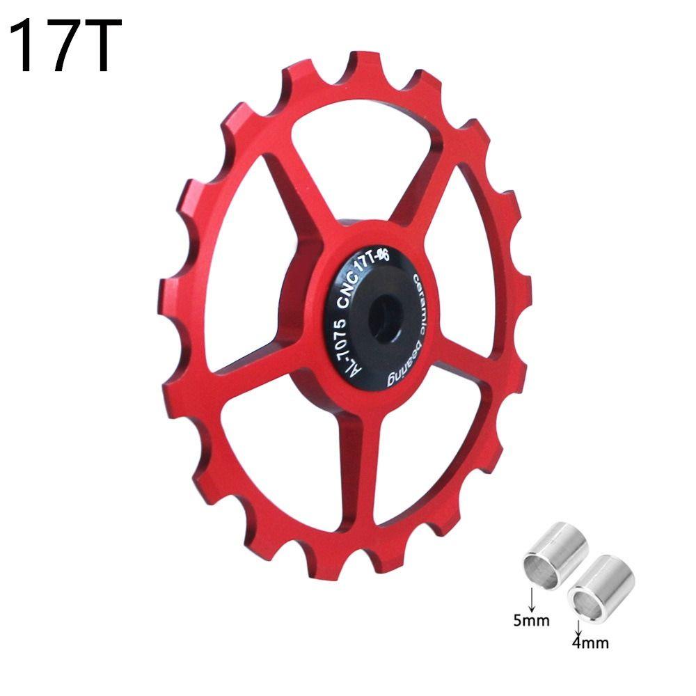 Derailleur Bike Rear Derailleur Bike Jockey Wheel Bicycle Rear Pulley Bike Ceramic Bearing Guide