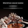 Wind-Powered Dragon Car Diffuser - 360° Adjustable Essential Oil Aromatherapy Decor for Car/Home/Office, Universal Vent Mount