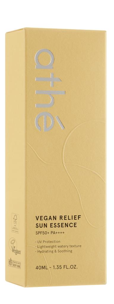 Vegan Relief Sun Essence VEGAN RELIEF SUN Солнцезащитный крем УФ-крем УФ-защита УФ-фильтр УФ-фильтр Увлажняющий крем для лица и всего тела Корейская косметика Vegan athe