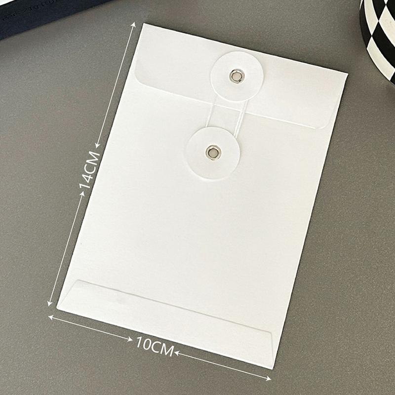 Простота Черно-белый конверт Обложка Держатель для карточек Крафт-бумага Конверт Сумка Карточка Письмо Бумага Почтовые открытки Декоративные