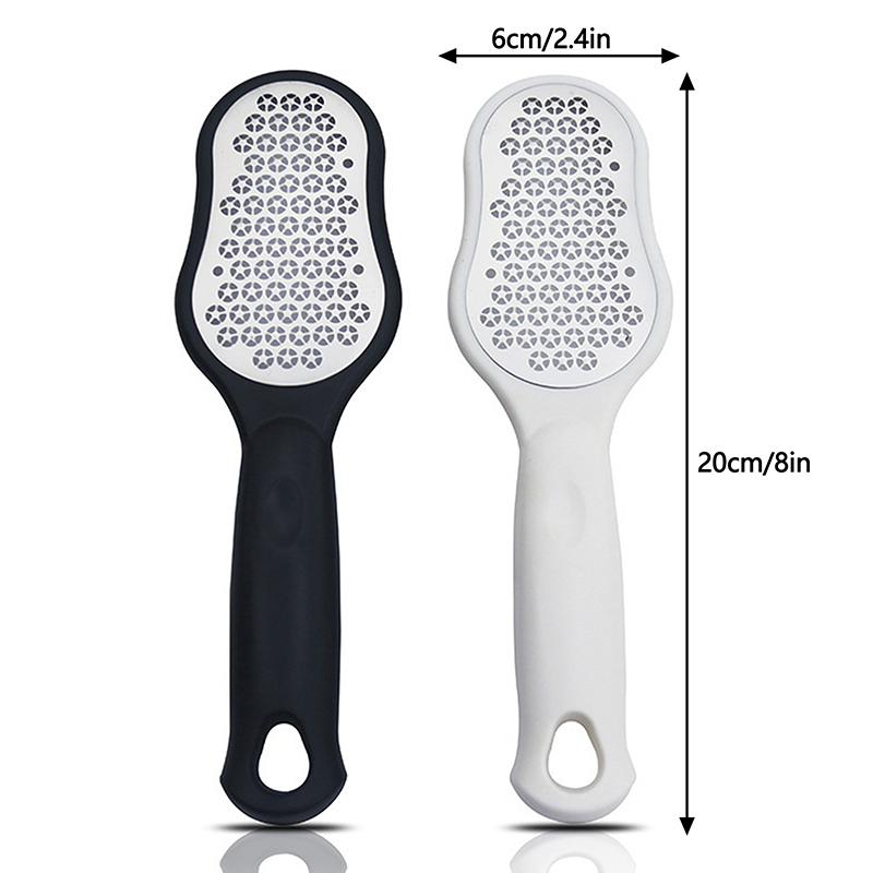 Скребок для ног, средство для удаления мозолей, профессиональные стальные инструменты для педикюра, средство для удаления омертвевшей кожи на ногах, уход за ногами