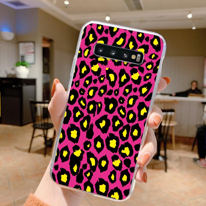 For Samsung Galaxy S10 Plus S10E Phone Case Shockproof Silicone Soft Funda Cute Transparent Bumper Coque For Samsung S10 S10+
