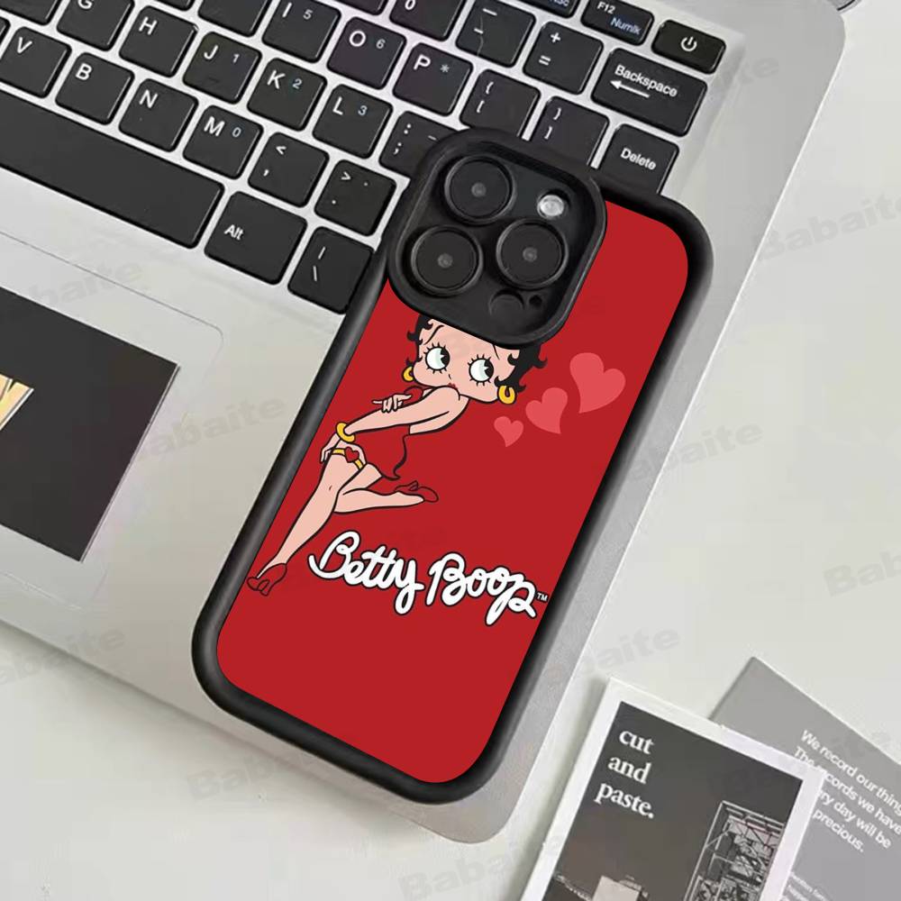 Sexy Girl B-Betty Boop Phone Case For IPhone 17 16 15 14 13 Pro Max Plus 12 11 Cover