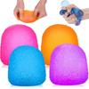 Candy Squeeze Toy Stress Anxiety Relief Waterdrop Bear Cube Sensory Toy Teens Adults Portable Soft Pinch Toy Party Favors