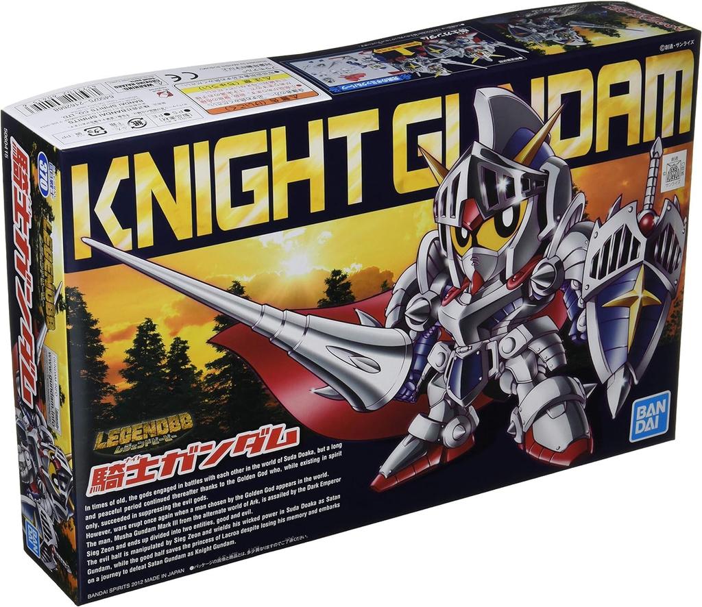 BANDAI SPIRITS SD Gundam BB Senshi LEGEND Knight Gundam Пластиковая модель №370 (Рыцарь Гандам)