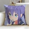 anime Asteroid in Love Cushion Cover Soft  EasyWash Pillow Case  Versatile for Couch Bed Travel and Office