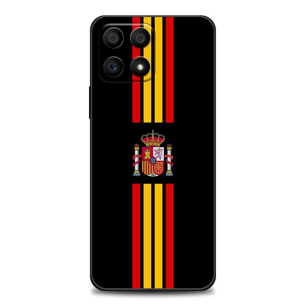 Чехол для телефона ESPANA с испанским флагом Испании для Honor 50 30 10 Lite 30i 20 20e 9A 9C 9X Pro 8X Nava 8i 9 Y60, мягкие силиконовые чехлы