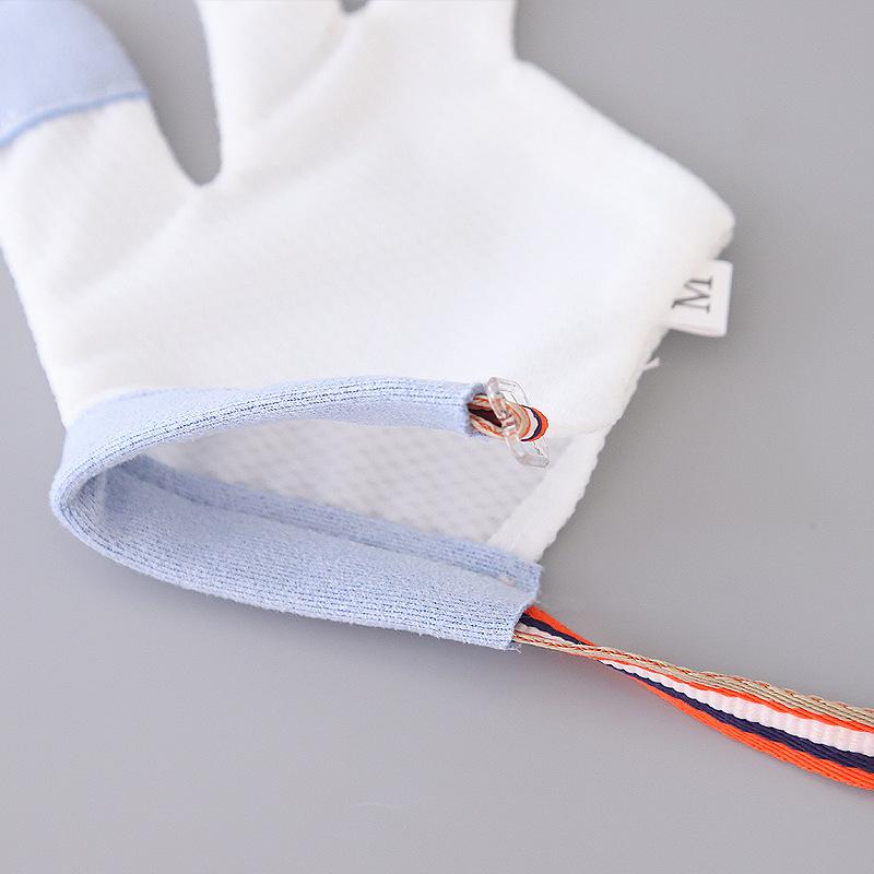 Children's Anti-Biting Gloves for Thumb, Index, Middle, and Ring Fingers - Baby Nail-Biting and Hand-Sucking Prevention.