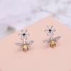 Korea Little Fresh Student Bee Stud Earrings Internet Celebrity Dongdaemun Jewelry Earrings