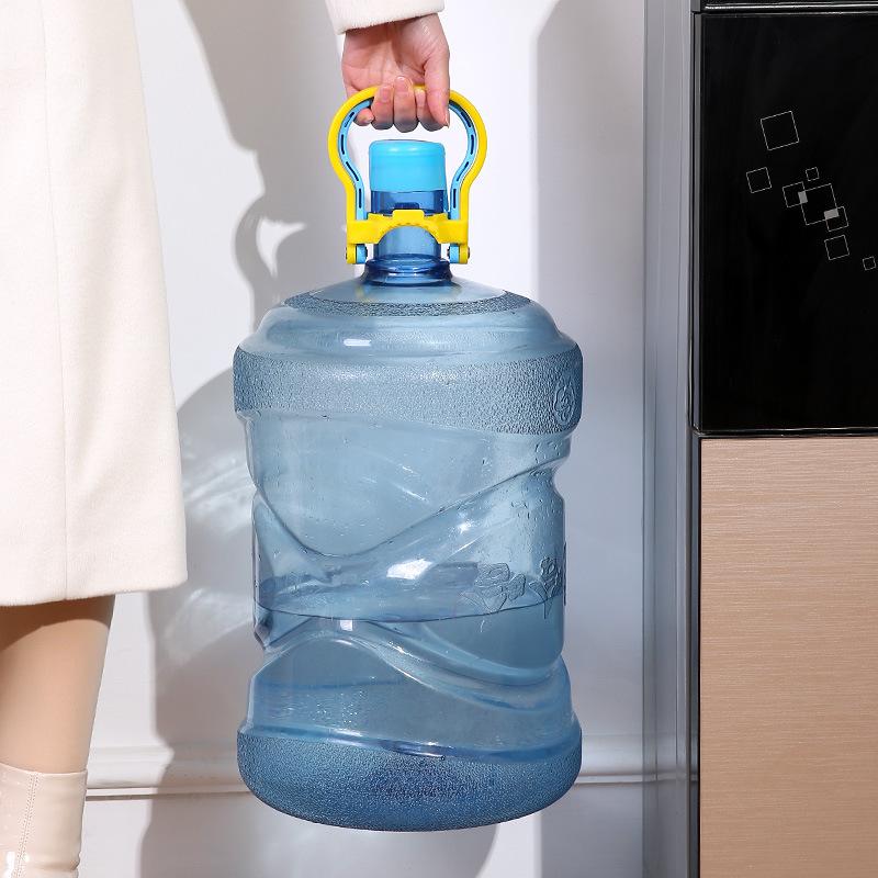 Portable Plastic Water Bottle Handle Labor-saving Easy Lift Up Plastic Water Bucket Holder Household Gadgets