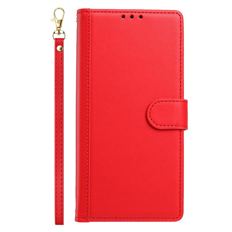 Flip cover mobile phone case is suitable for Apple 17E Samsung Iphone mobile phone leather case card magnetic splicing leather protection