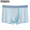 Men's Underwear Large Size Breathable Quick Drying Flat Corner Pants Summer Cool Ice Silk Underwear for Men