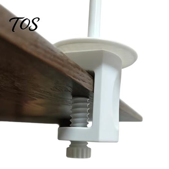 Portable Yarn Stand Clip on Desk Holder, Adjustable Table Clamp Crochet Accessory Tool Stand, Anti-winding Desktop Dispenser for Knitting Crocheting