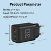 3 порта USB 2 Type C Зарядное устройство Быстрая зарядка Сетевое зарядное устройство Quick Charge Для iPhone Samsung Xiaomi Адаптер для мобильного телефона