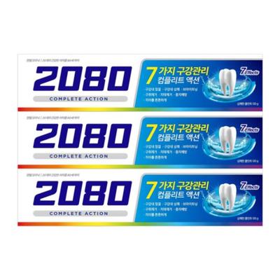 2080 Complete Action Зубная паста "Прохладная мята" 120 г (3-Pack)