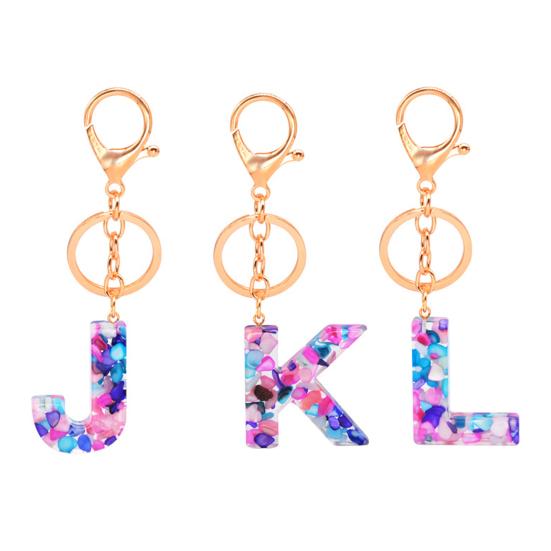 Декор из горного хрусталя, полупрозрачный выдолбленный брелок с английским алфавитом, изысканное качество изготовления, женский