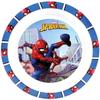 Lot vaisselle - FUN HOUSE - SPIDERMAN - Verre, assiette Ø22 cm et Ø16 cm, couverts, gourde et boite goûter