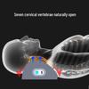 HEZHENG Portable Wireless Vibrating Neck Massage Pillow