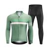 Men Long Sleeve Bicycle Cycling Sets Anti-sweat Ridng Clothing Suits 3D Padding Cushion Cycling Jerseys