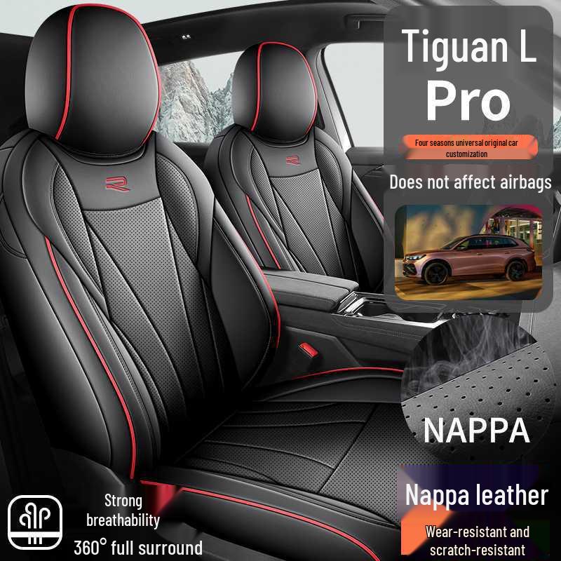 Всесезонный полностью закрывающий и дышащий чехол на сиденье автомобиля Volkswagen Tiguan L Pro
