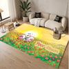 Custom Rug Diddl Pattern Print Name Text Soft Non‑Slip Floor Carpet for Home Indoor Decoration