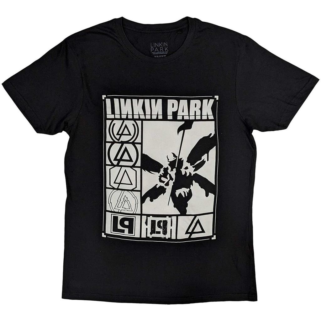 Футболка Linkin Park: Логотипы Прямоугольник ОФИЦИАЛЬНЫЙ НОВЫЙ