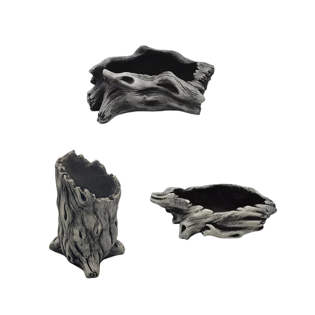 Цветочный горшок Садовый горшок для суккулентов Кашпо для кактусов Кашпо для ствола суккулентов Горшки для пней Горшки для корней деревьев Горшки для пней