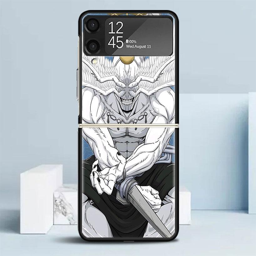Чехол для телефона Kaisen J-Jujutsu Sukuna Mahoraga для Samsung Galaxy Z Flip7 Flip6 5G Flip5 Flip4 Flip3 ZFlip 7 6 3 4 5 Ударопрочный Bac