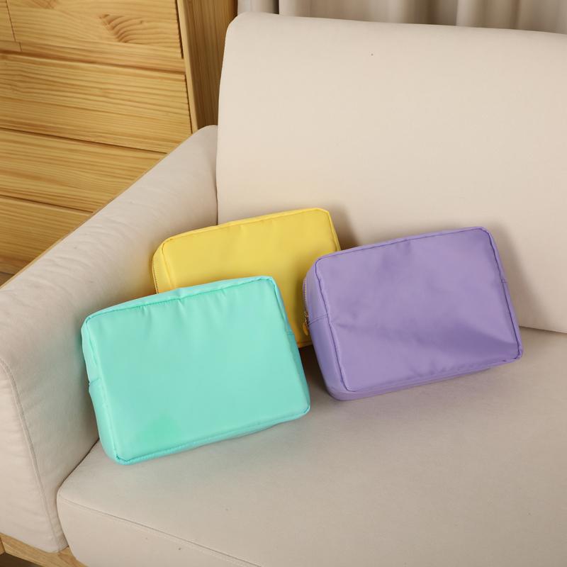 Makeup Bag Make up Pouch Cosmetic Bag Zipper Custom Nylon Cosmetic Bag
