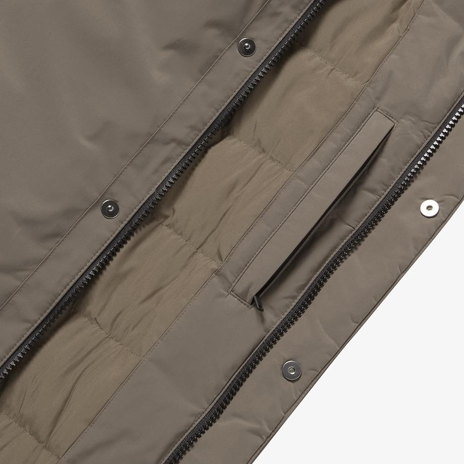 [Lacoste] Men's Shirt-Style Down Blouson BH693E-54NSIX