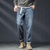 Winter Autumn Mens Cotton Casual Jeans for Men High Quality Male Pants