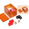 Деревянная Волшебная Коробка Сложная Головоломка Геометрические Пазлы для Взрослых Детей IQ-Вызов Игры на Логическое Мышление Обучающие Игрушки