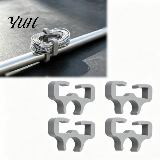 Snap-on Trimmer Line Holder for Universal Shafts, Lawn Mower Cable Retainer Clip, Fixing Clamps, Mowers Accessories Trimmers Clips