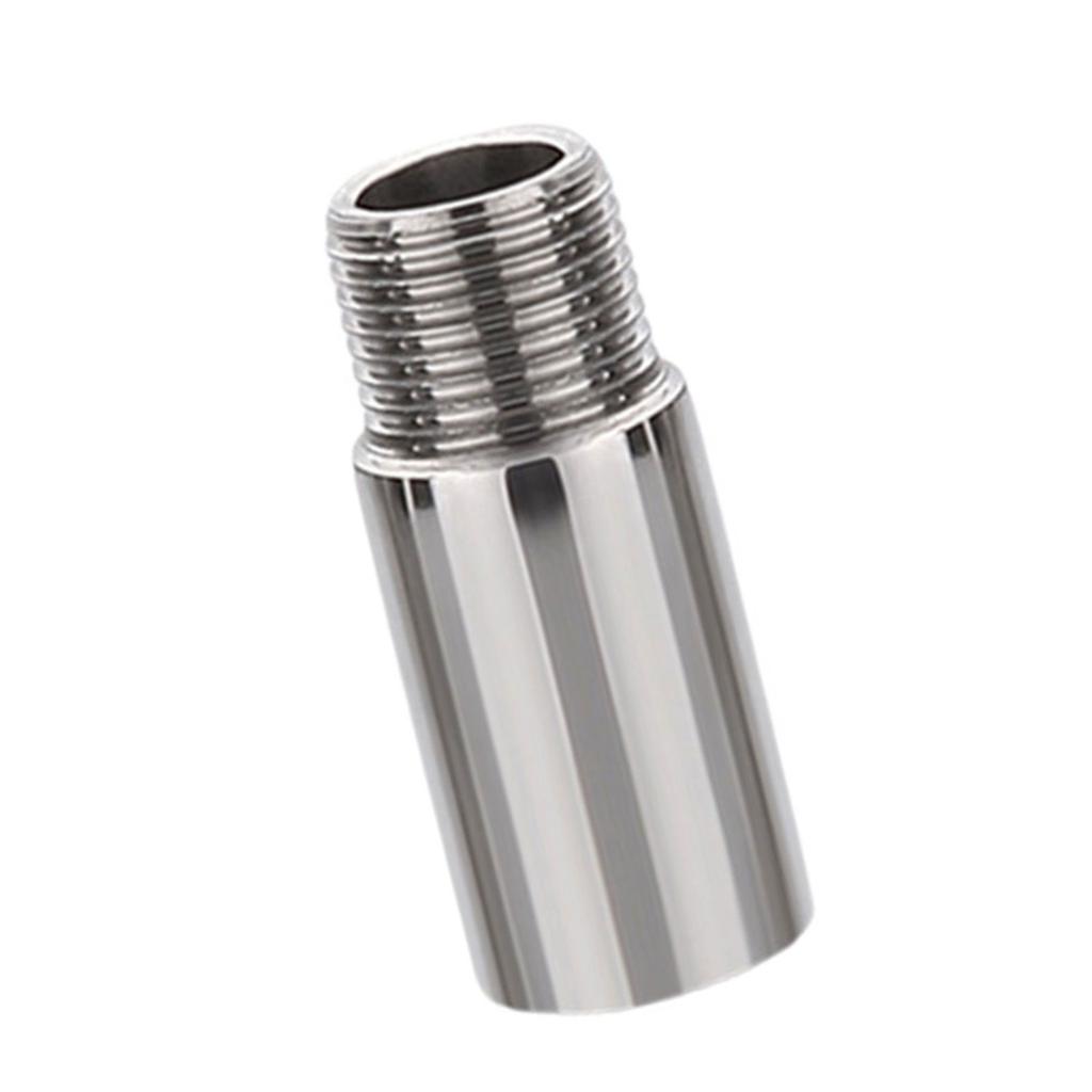 1/2 Удлинитель для душевой лейки Стальная труба Выдвижной кронштейн для душевой лейки Простая установка для регулировки высоты душевой лейки