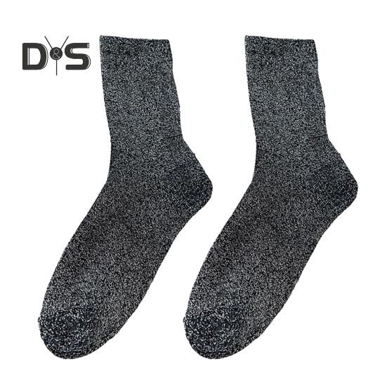 Женские блестящие носки до щиколотки, блестящие металлические носки, женские блестящие носки с ворсом, летние тонкие хлопковые носки для женщин и девочек