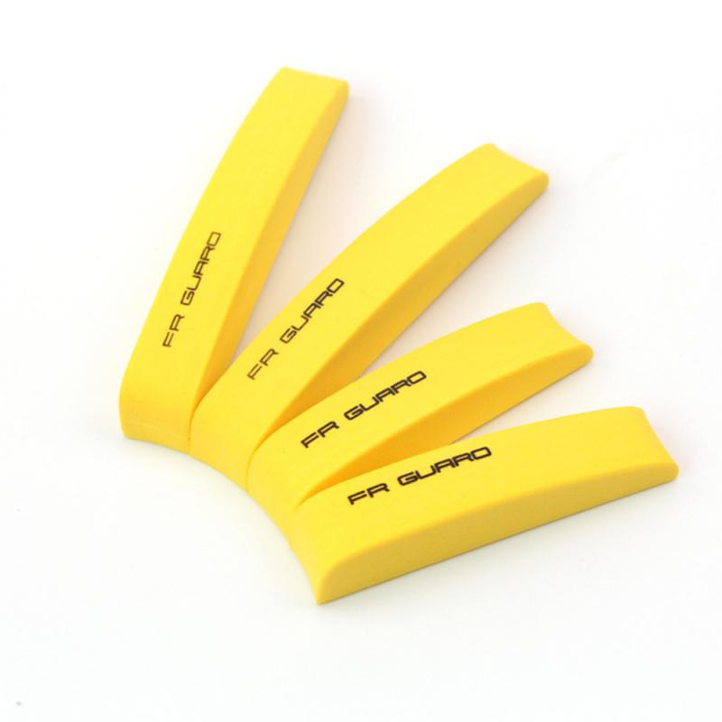 4 шт., полоски для бампера двери автомобиля, защита для краев, пена EVA, полоса для предотвращения столкновений, защита двери автомобиля, наклейка против царапин, автомобиль