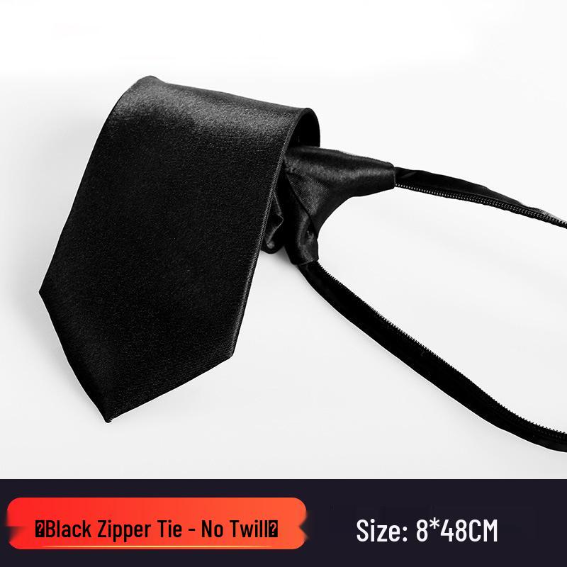 Men's Easy-Wear Zipper Tie for Work and Performance