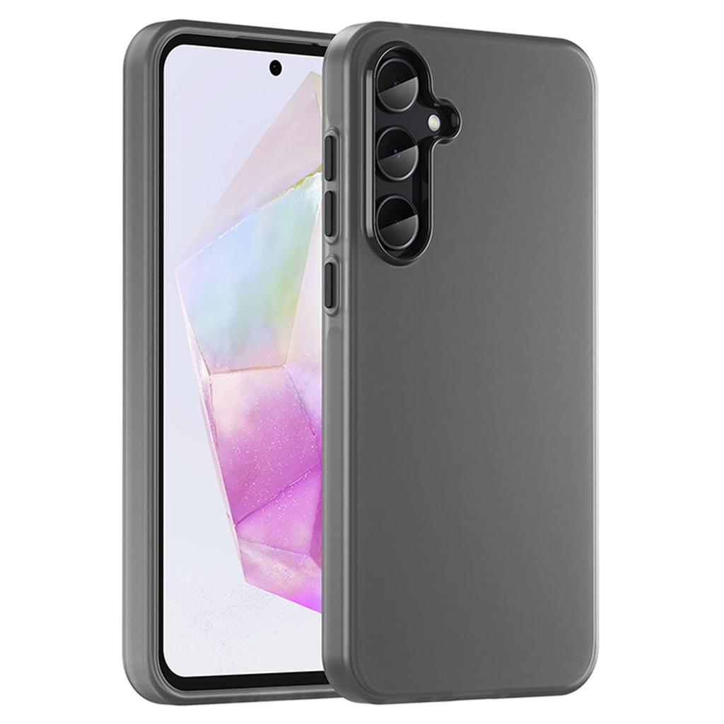 For Samsung Galaxy A35 5G Case TPU+PC Phone Back Cover Matte Translucent Design