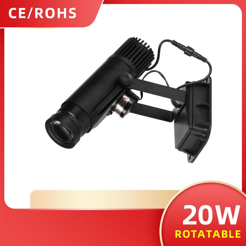 Светодиодный проектор вращающегося логотипа для наружных вывесок магазинов