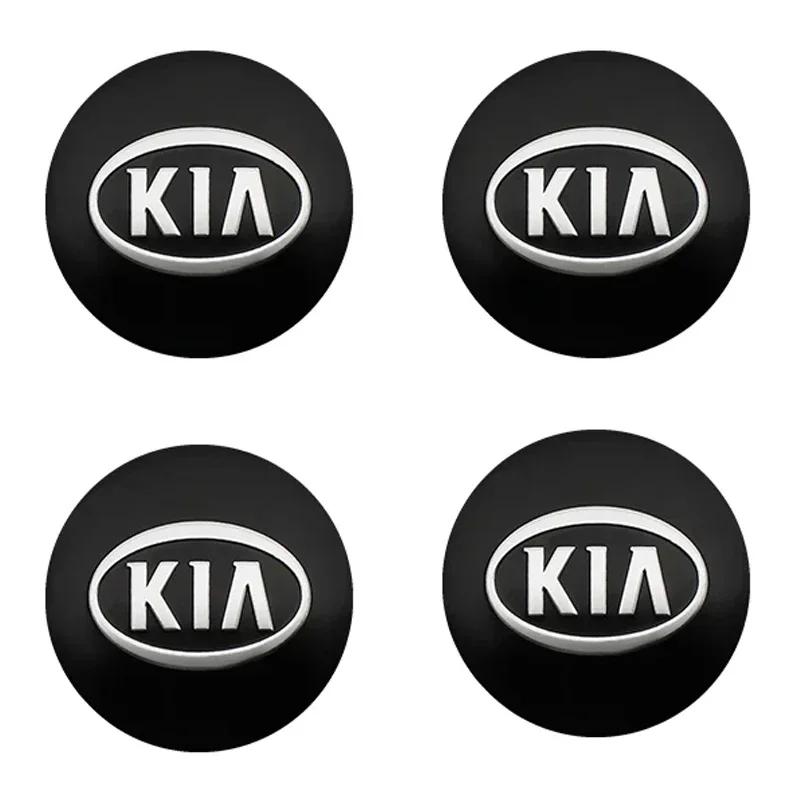 56mm Car Wheel Center Hubcap Sticker Logo Accessory for Kia Sportage Ceed Picanto Rio ProCeed Niro 5 3 4 K7 K5 K8 K3 Ray K9 NI5