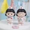 DlY Doctor Nurse Figurine Cartoon Nurse Cake Ornaments Doctor Nurse Model Statue  Photography Props