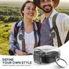 with Phone Stand Earphone Case Transparent Earbuds Cover for Samsung Galaxy Buds4/4pro Travel